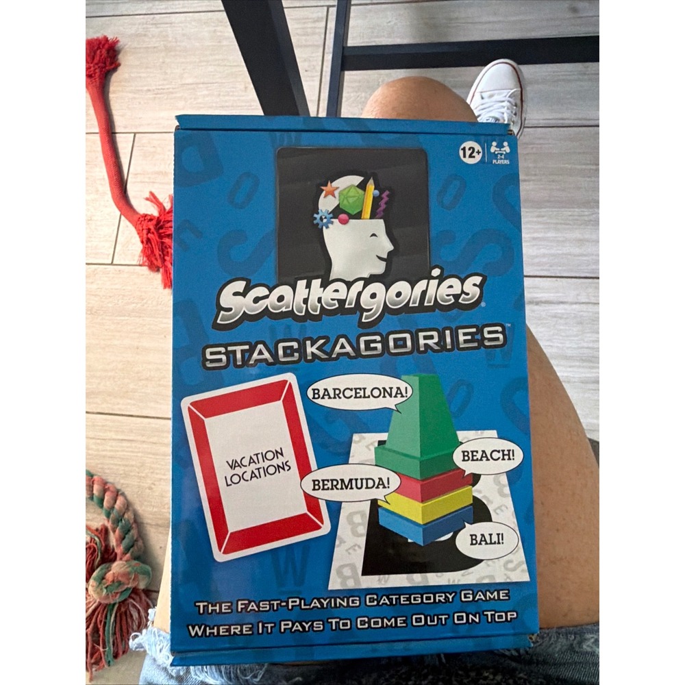 Scattergories‎ Stackagories Board Game Fast-Playing Category Game 12+